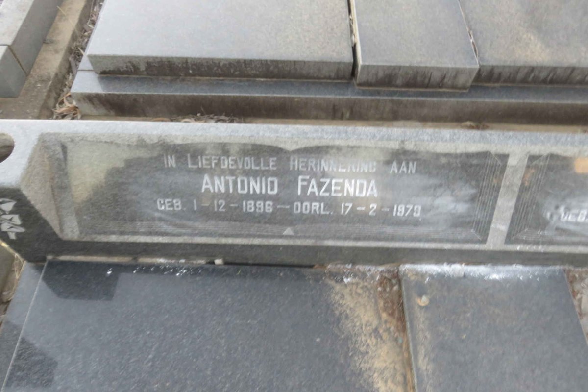 FERRANHO Antonia Fazenda 1896-1979 &amp; Martha Helena Johanna NOLTE 1903-1979