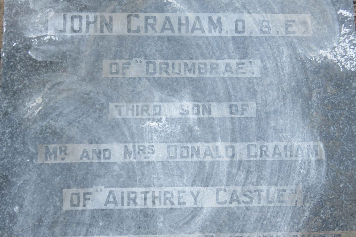 GRAHAM Charles Townley John -1952