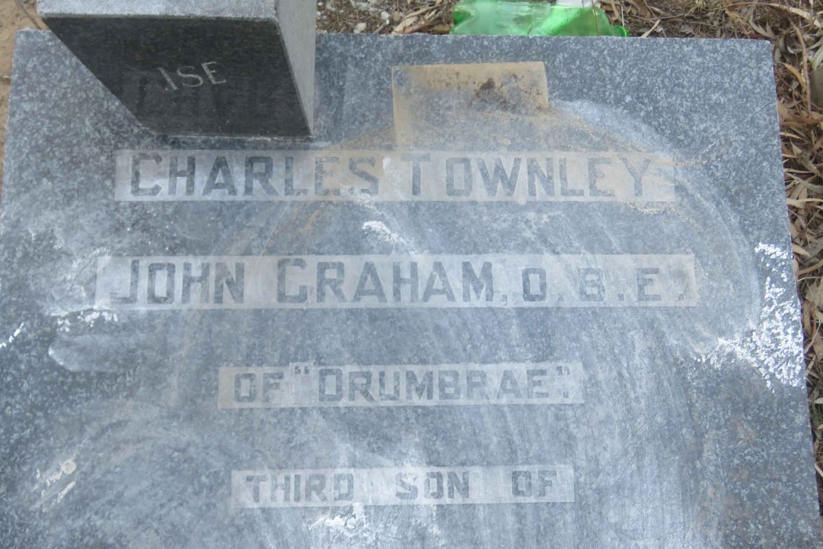 GRAHAM Charles Townley John -1952