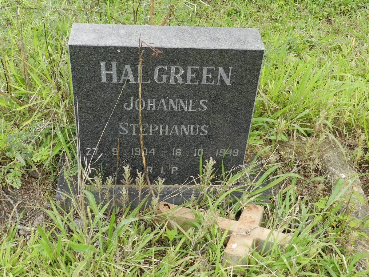 HALGREEN Johannes Stephanus 1904-1949