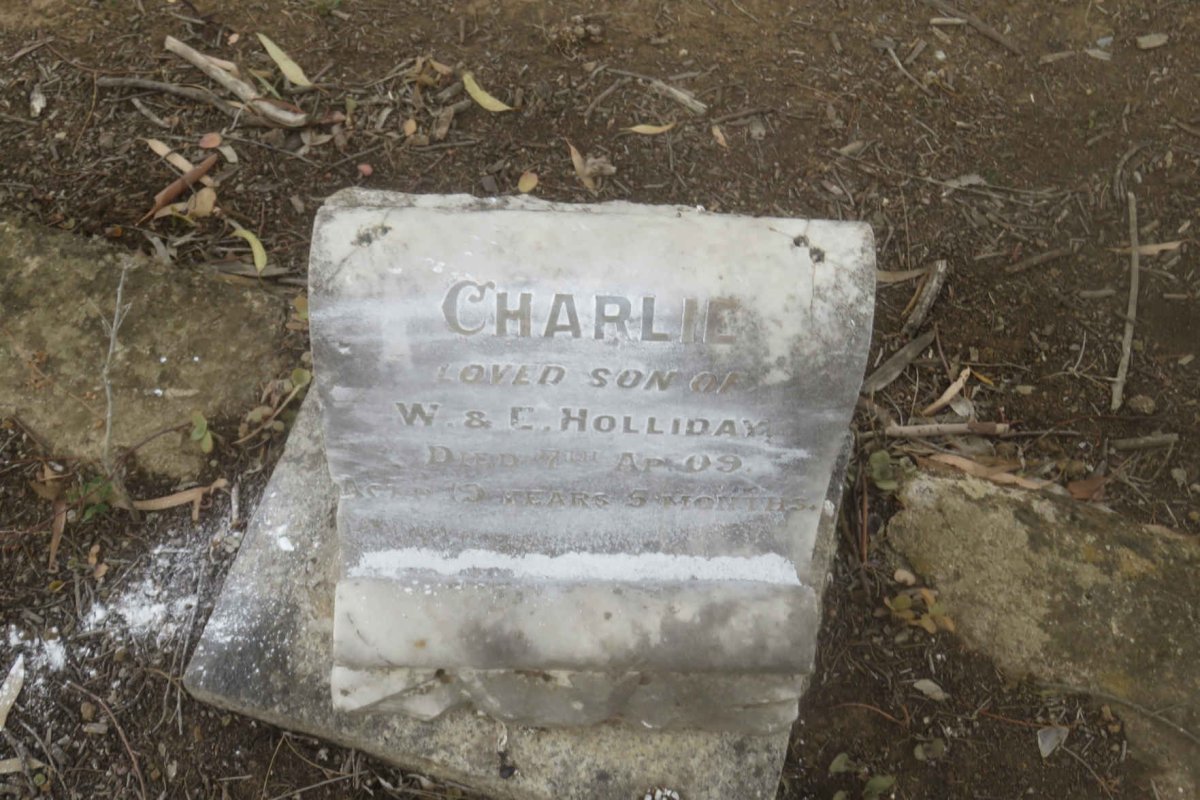 HOLLIDAY Charlie -1909