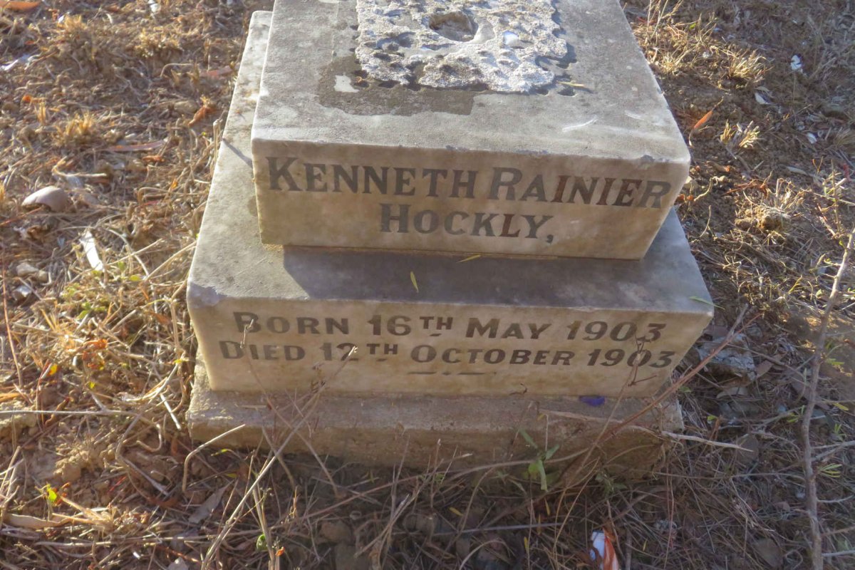 HOCKLY Kenneth Rainier 1903-1903