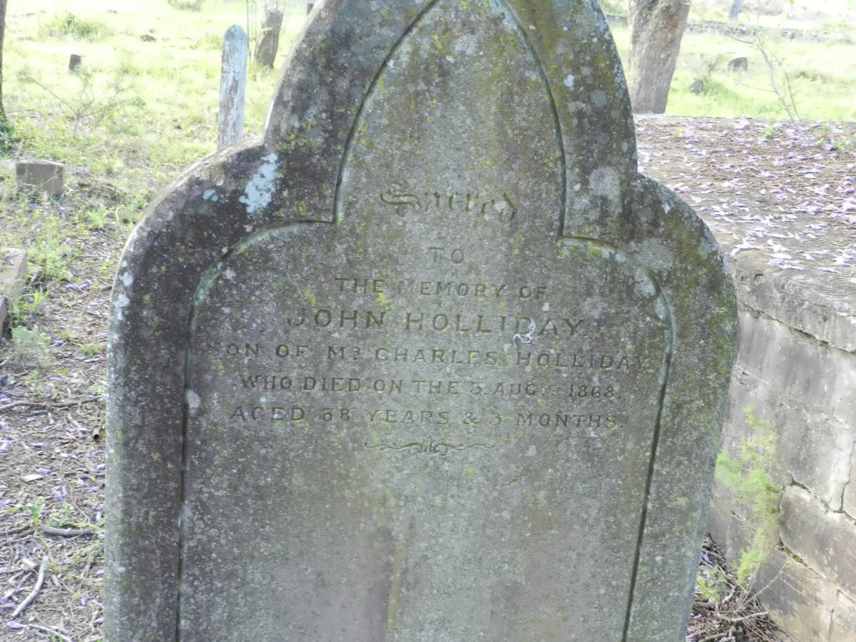 HOLLIDAY John -1868