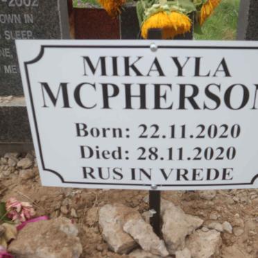 JEGELS Hilda Unity 1943-2002 :: MCPHERSON Mikayla 2020-2020