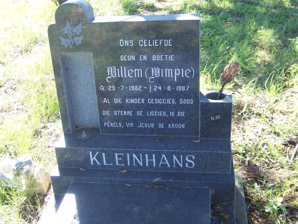 KLEINHANS Willem 1982-1987