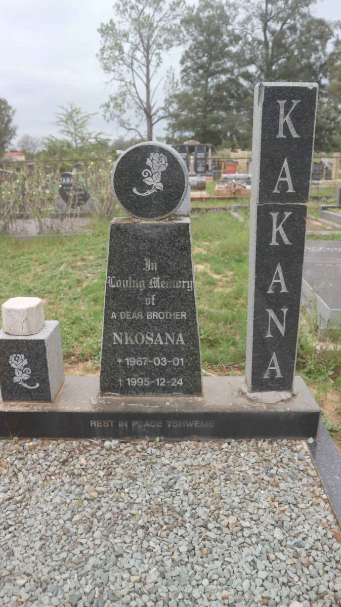 KAKANA Nkosana 1967-1995