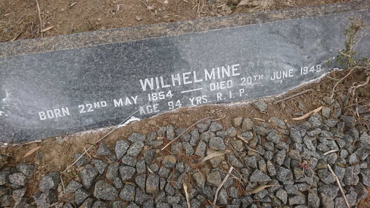 LIESENBERG Wilhelmine 1854-1948