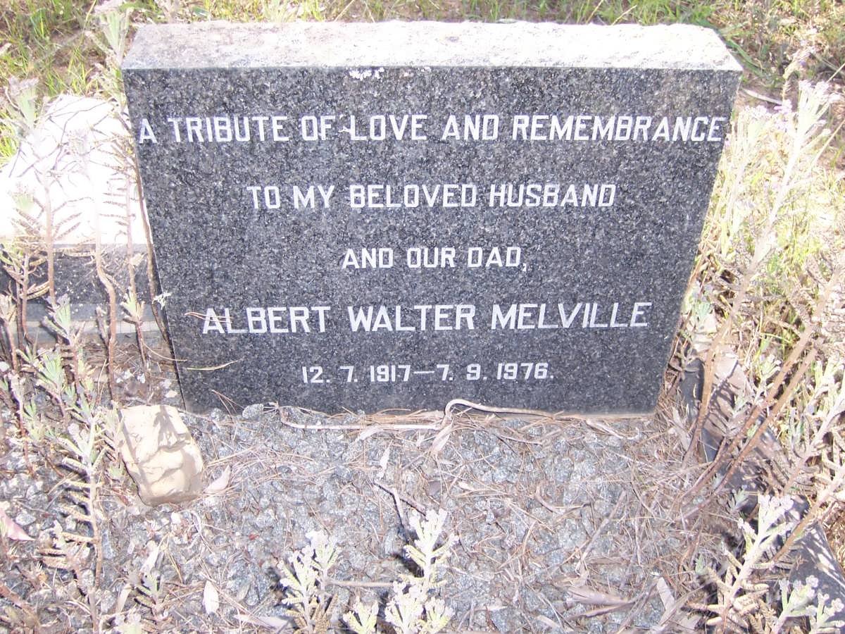 MELVILLE Albert Walter 1917-1976