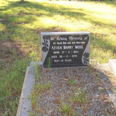 MOSS Keven Barry 1957-1978