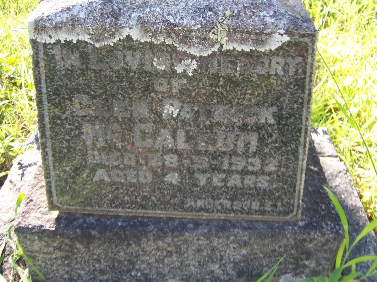 McCALLUM Glen Patrick -1932