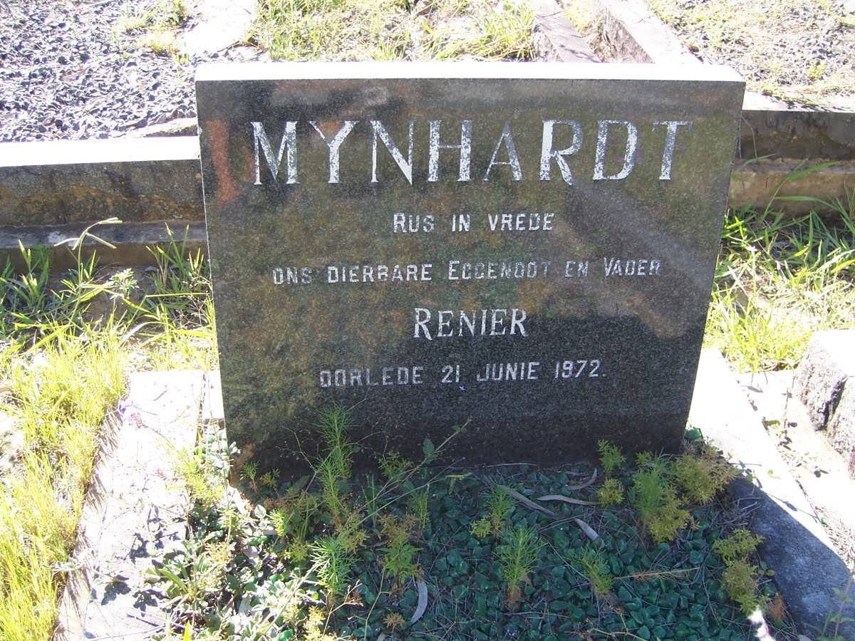 MYNHARDT Renier -1972