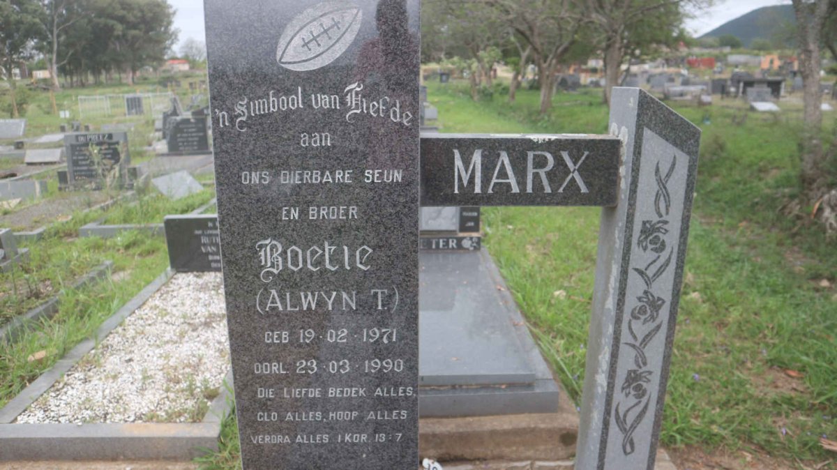 MARX Alwyn T. 1971-1990