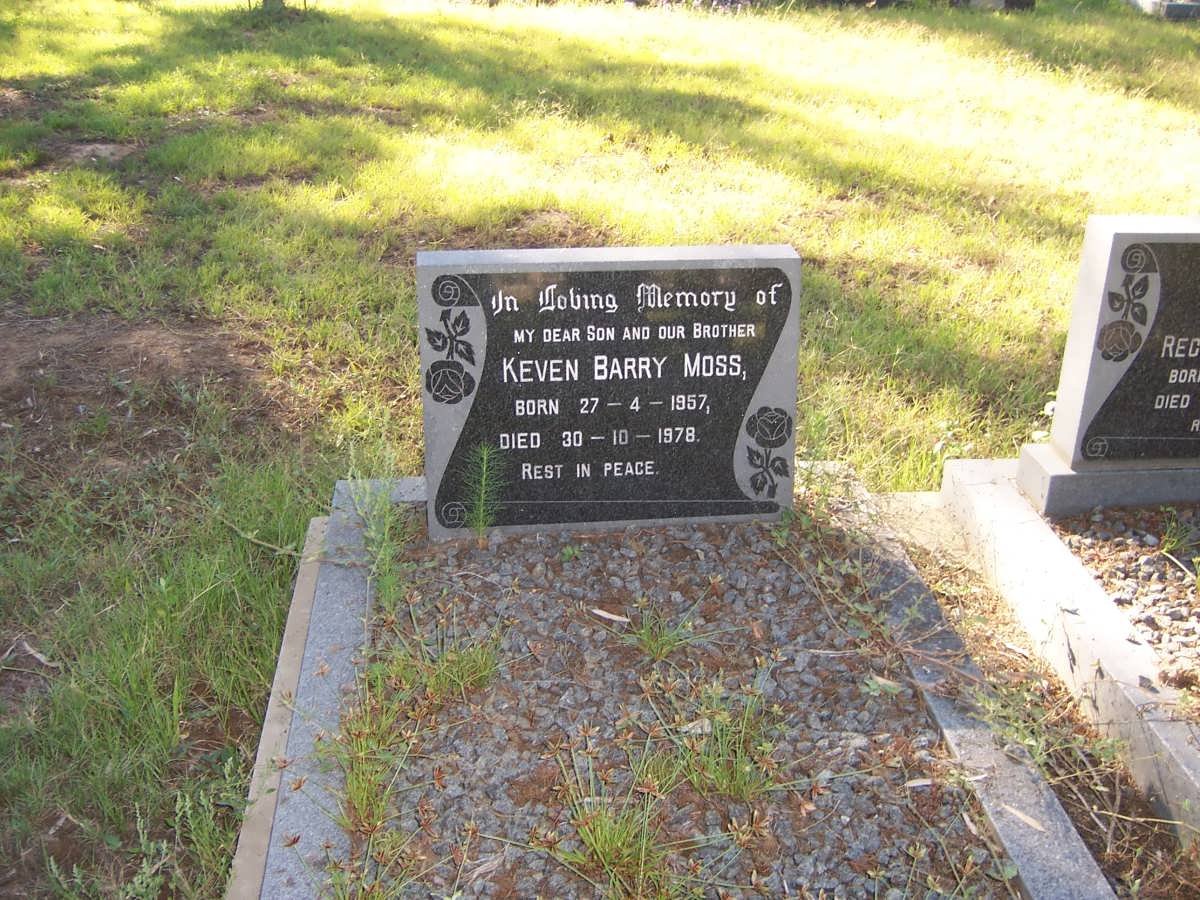 MOSS Keven Barry 1957-1978