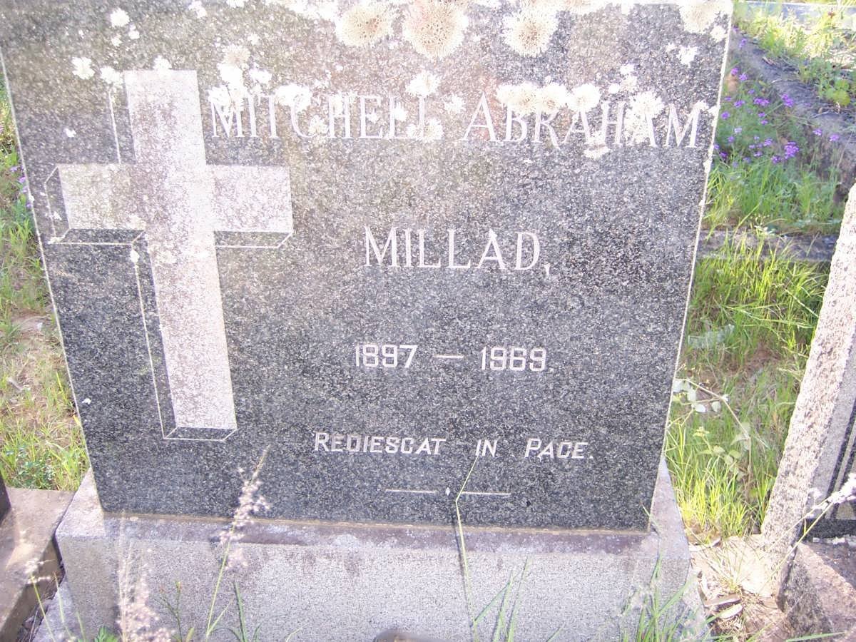 MILLAD Mitchel Abraham 1897-1969