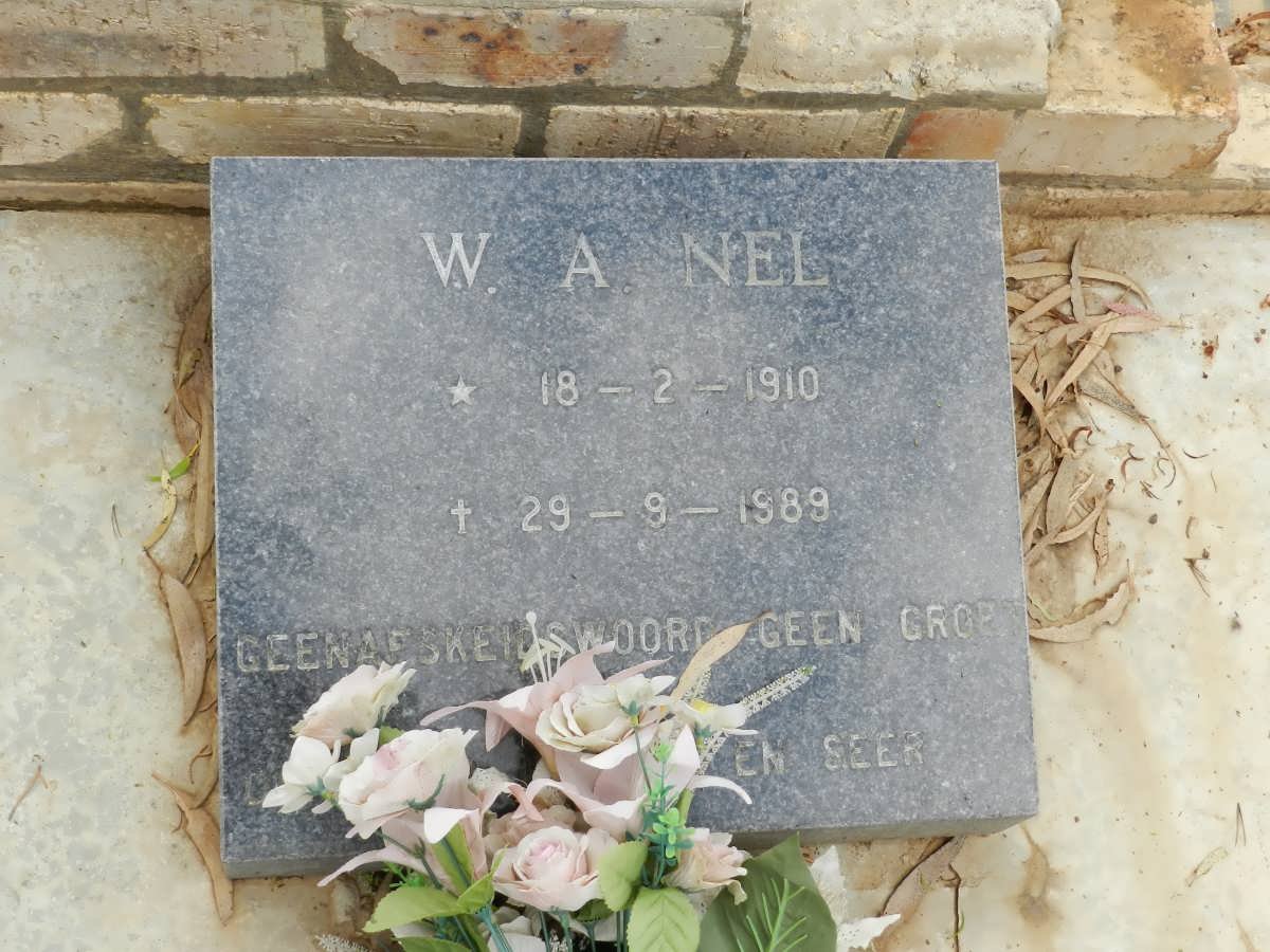 NEL W.A. 1910-1989