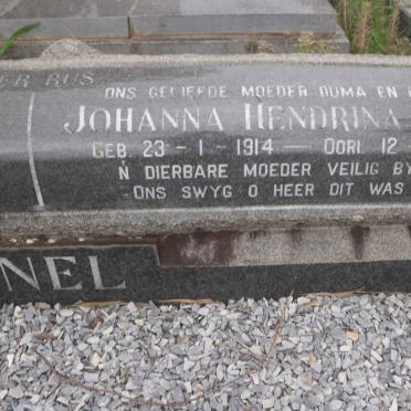 NEL Jan Cornelius Jacobus 1906-1971 &amp; Johanna Hendrina BEZUIDENHOUT 1914-2002
