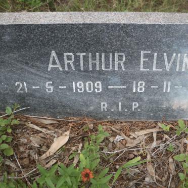 NEUWENHUIS Arthur Elvin 1909-1991
