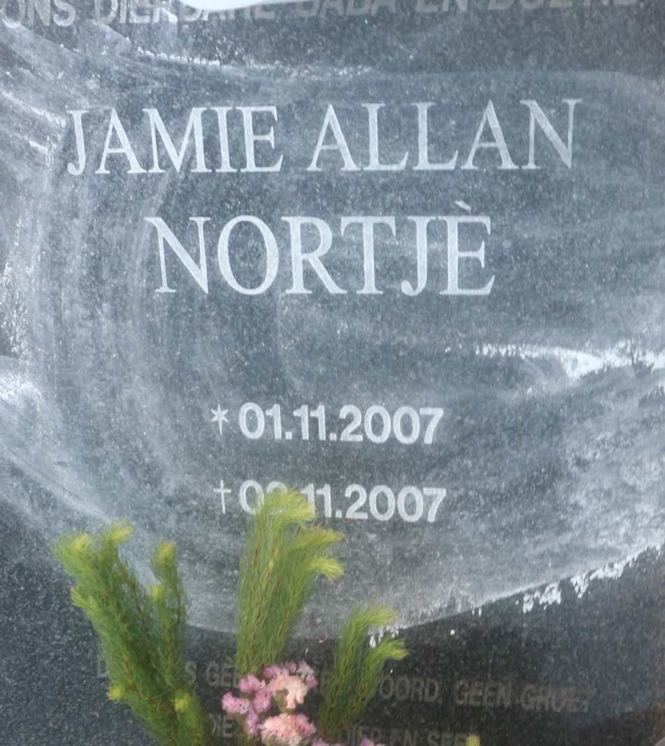 NORTJE Jamie Allan 2007-2007