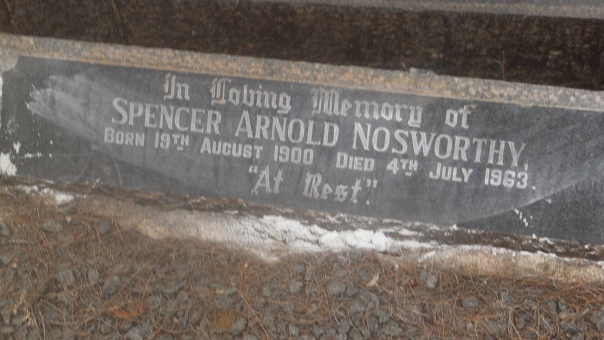 NOSWORTHY Spencer Arnold 1900-1963