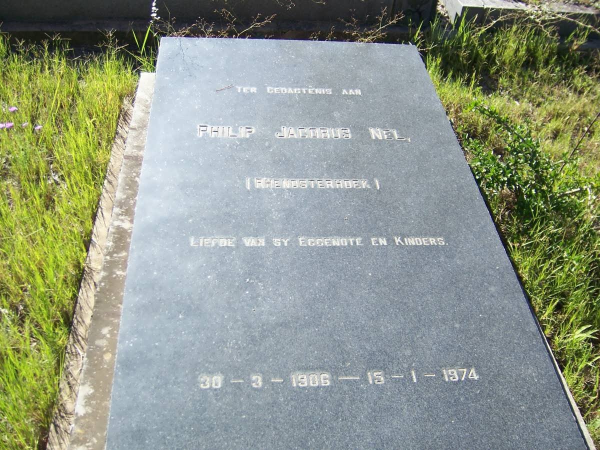 NEL Philip Jacobus 1906-1974