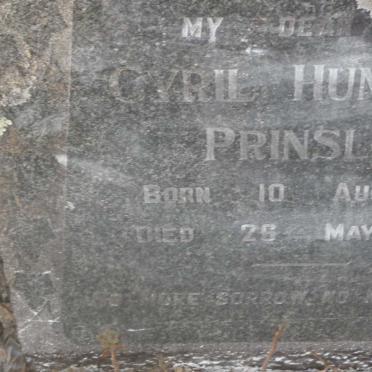 PRINSLOO Cyril Humphries 1917-1951