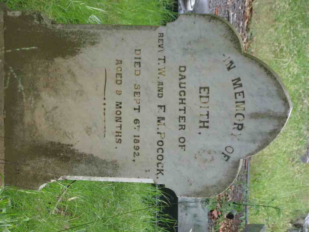 POCOCK Edith -1892