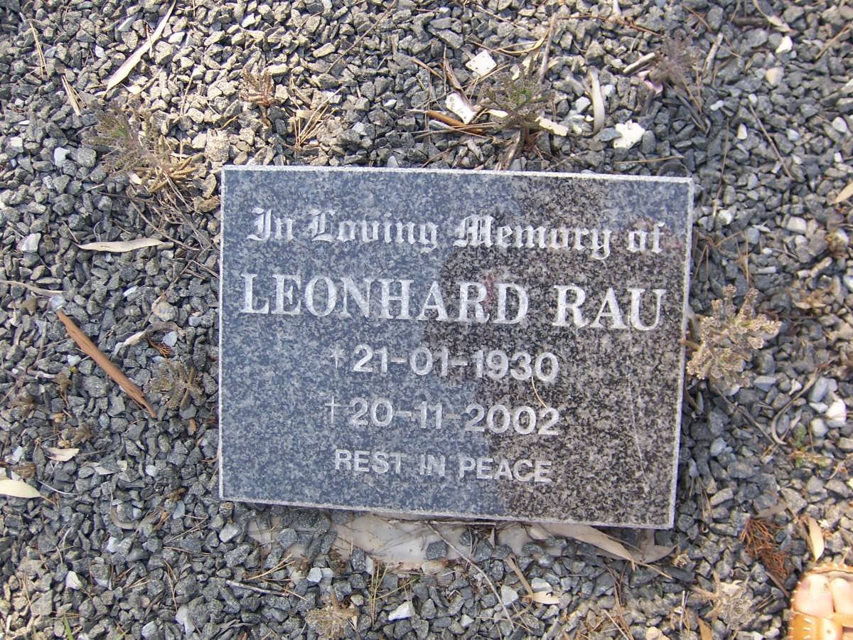 RAU Leonhard 1930-2002