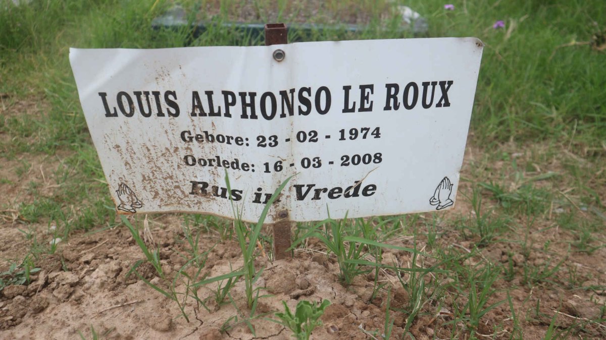 ROUX Louis Alphonso, le 1974-2008