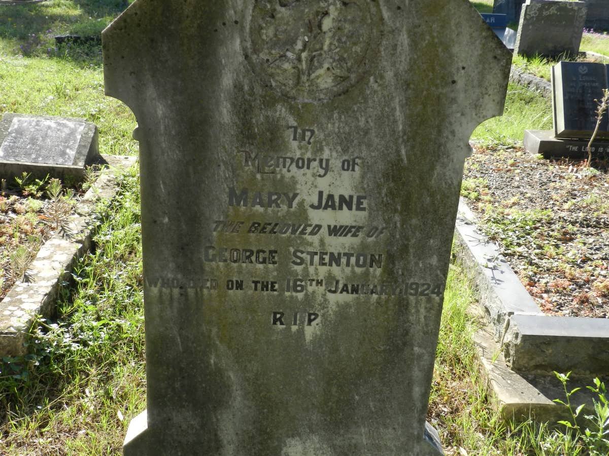 STENTON Mary Jane -1924
