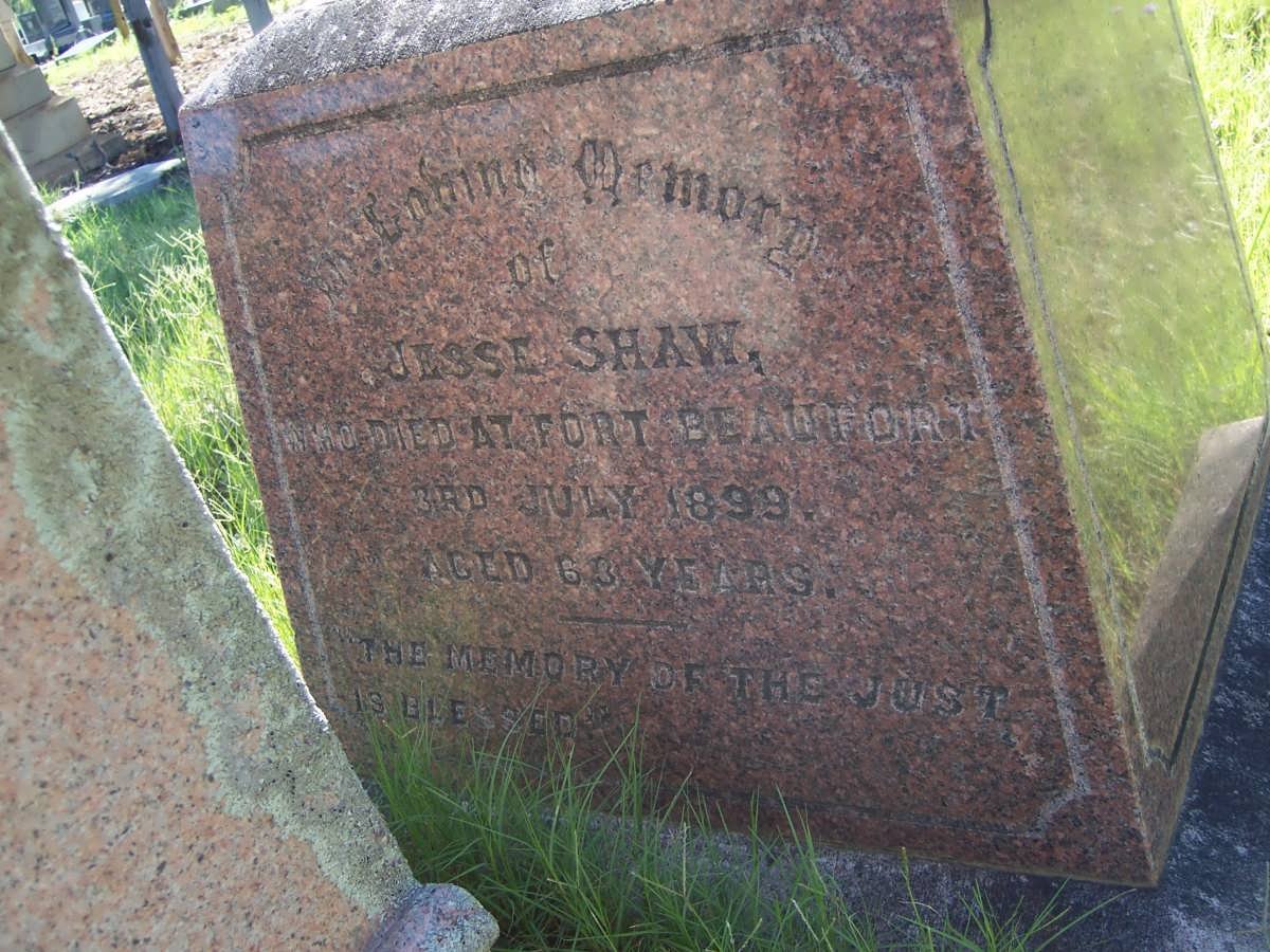 SHAW Jessie -1899