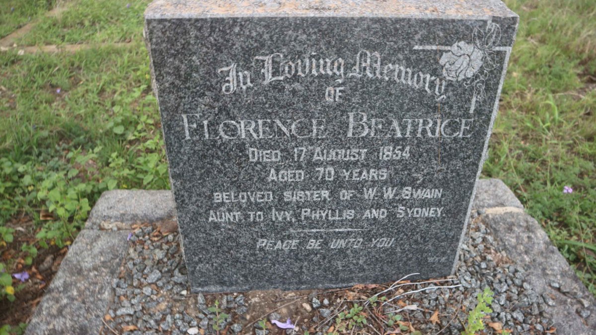 SWAIN Florence Beatrice -1954