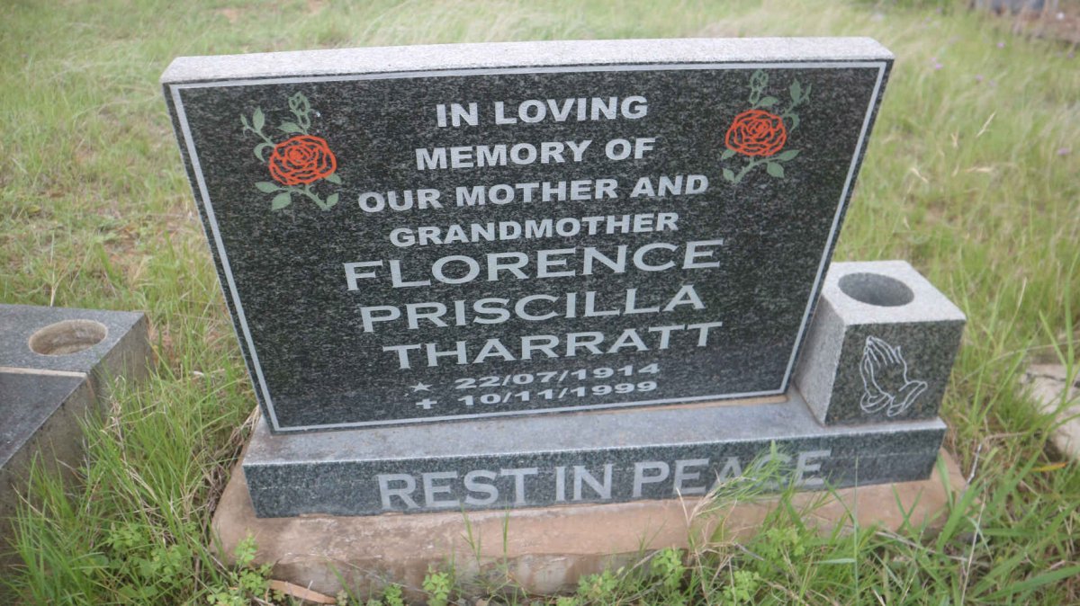 THARRATT Florence Priscilla 1914-1999