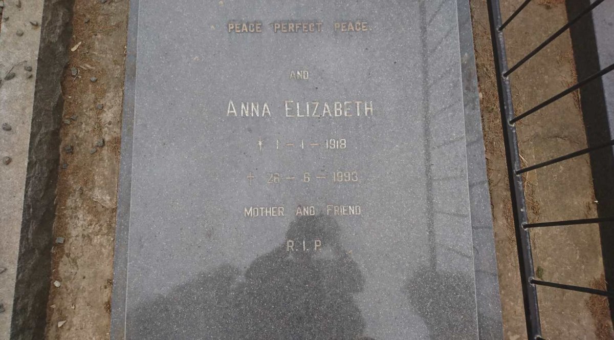 TIDBURY Athol Anthony 1914-1969 &amp; Anna Elizabeth 1918-1993