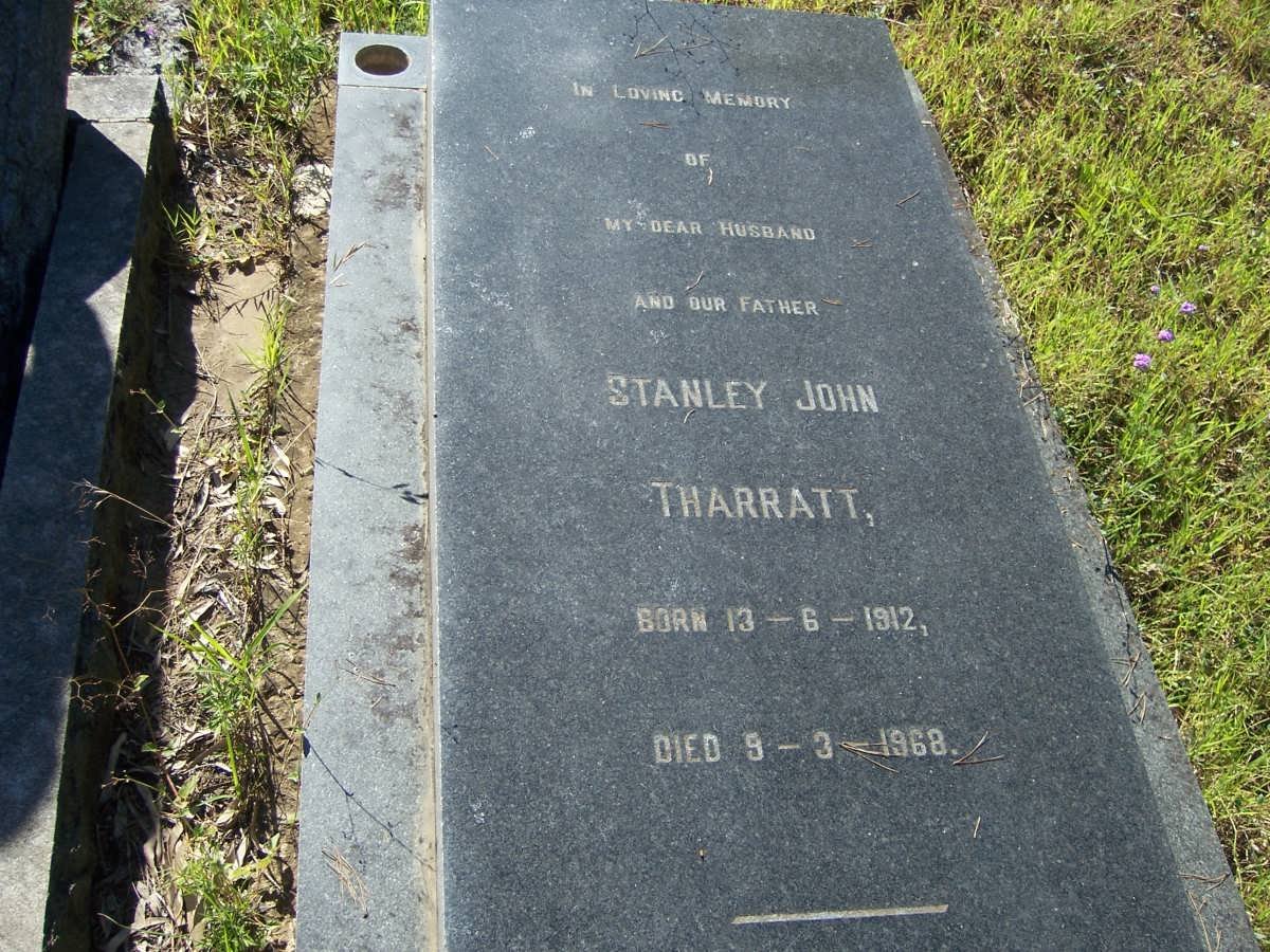 THARRATT Stanley John 1912-1968