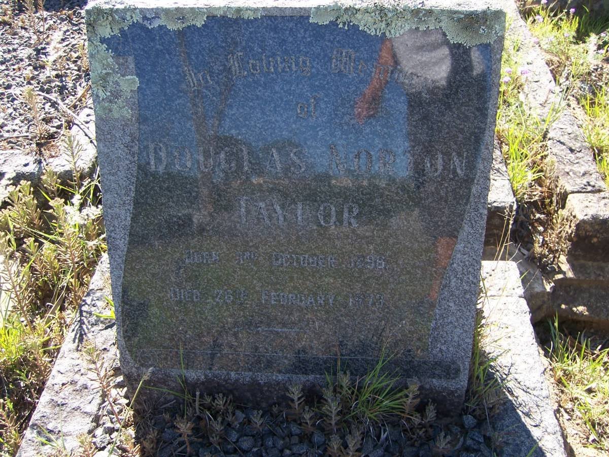 TAYLOR Douglas Norton 1896-1973