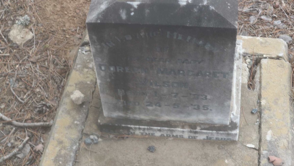 WILSON Doreen Margaret 1933-1935