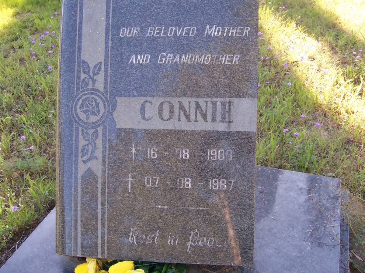 WHITECROSS Connie 1908-1987