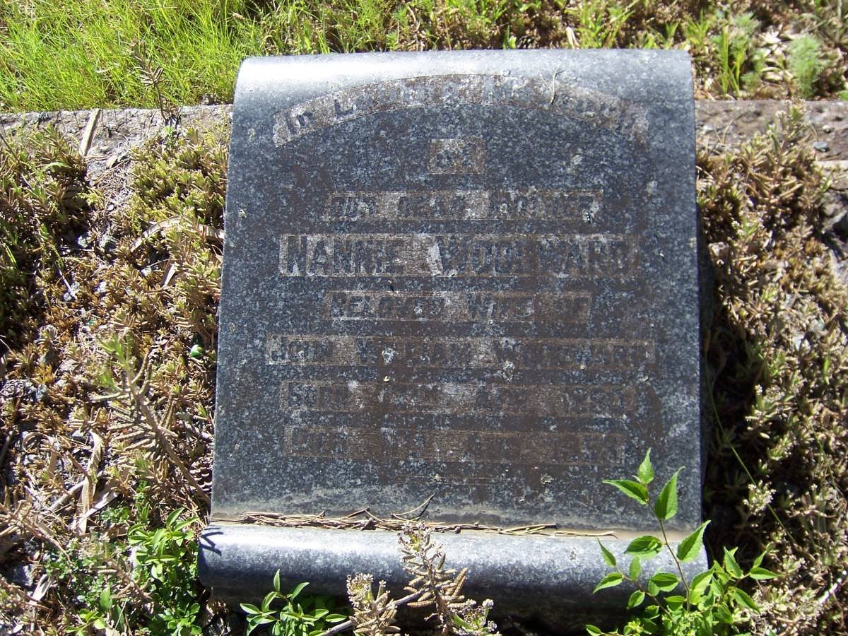 WOODWARD Nannie 1880-1953