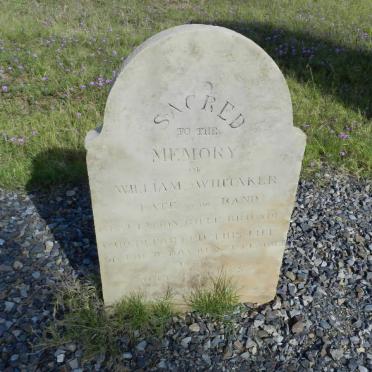 WHITAKER William -18??