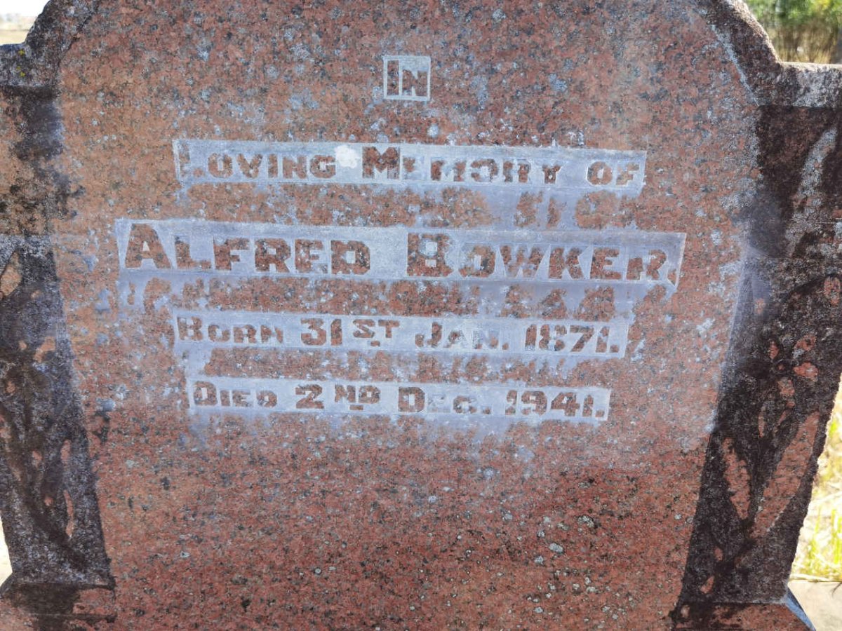 BOWKER Alfred 1871-1941
