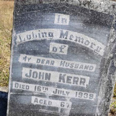 KERR John -1939