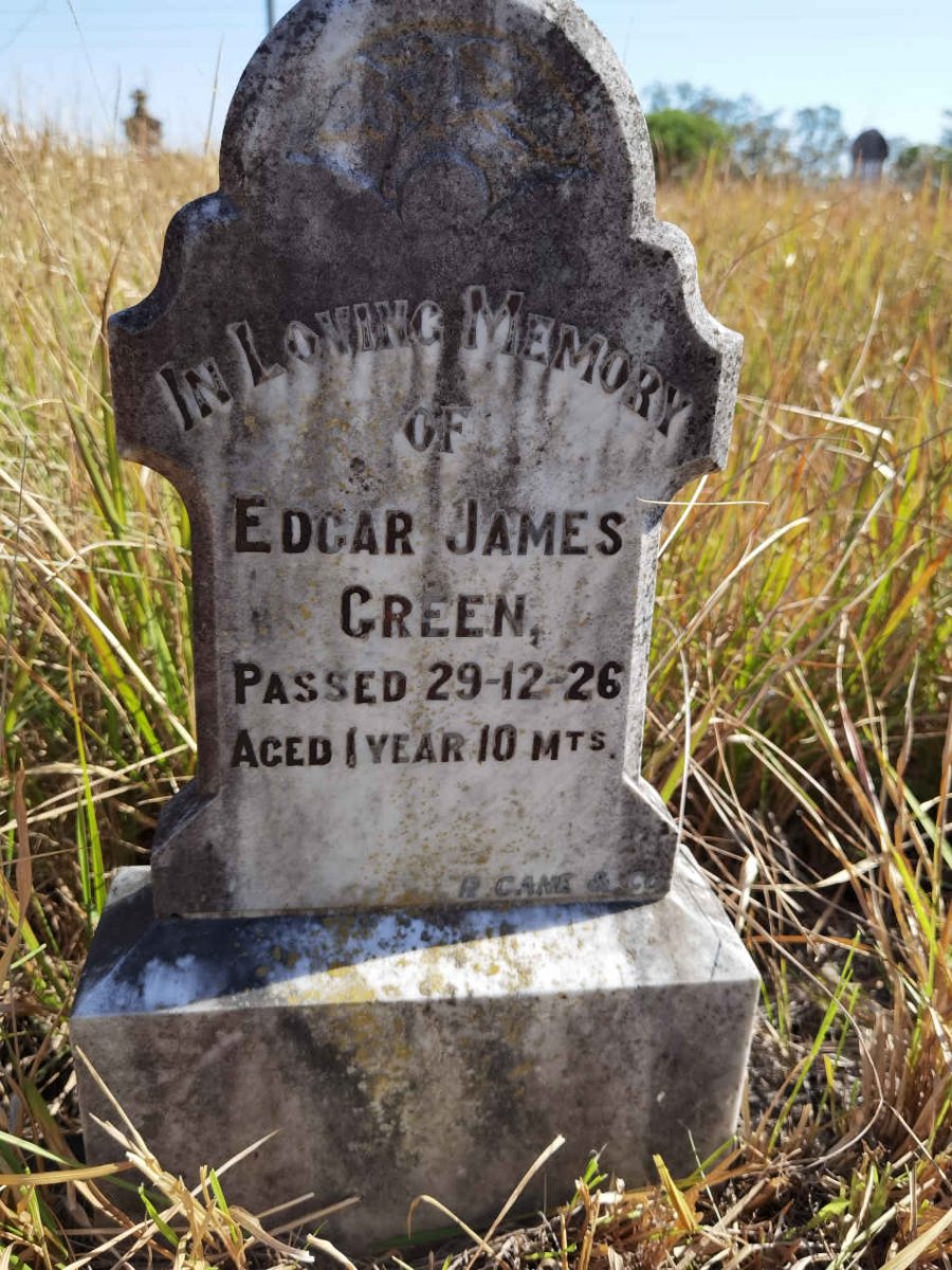 GREEN Edgar James -1926