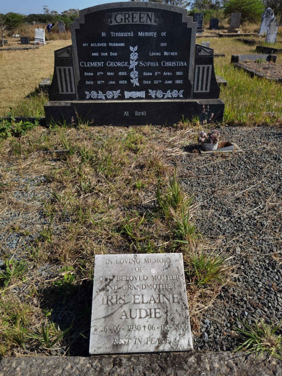 GREEN Clement George 1893-1959 &amp; Sophia Christina 1901-1982