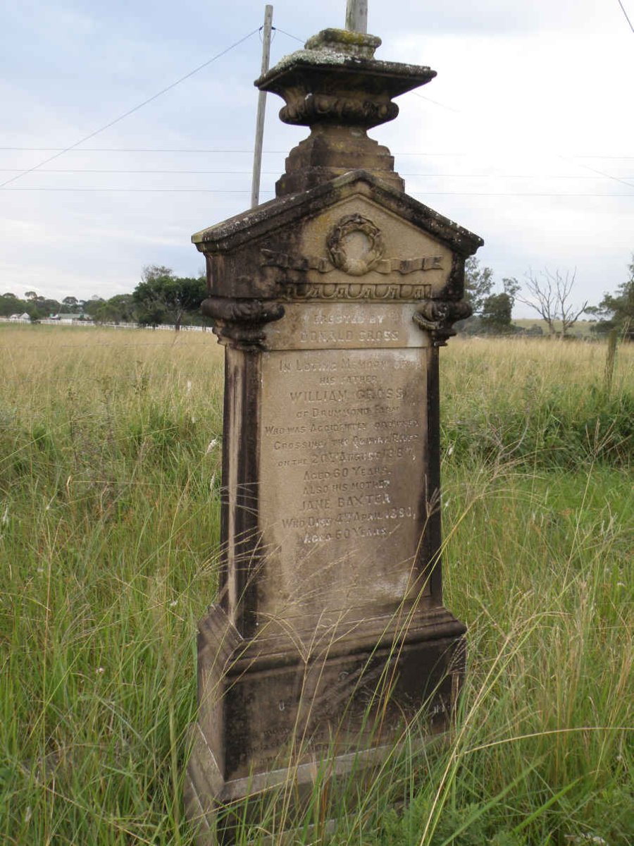 CROSS William -1887 &amp; Jane BAXTER -1890