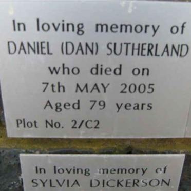 SUTHERLAND Daniel -2005