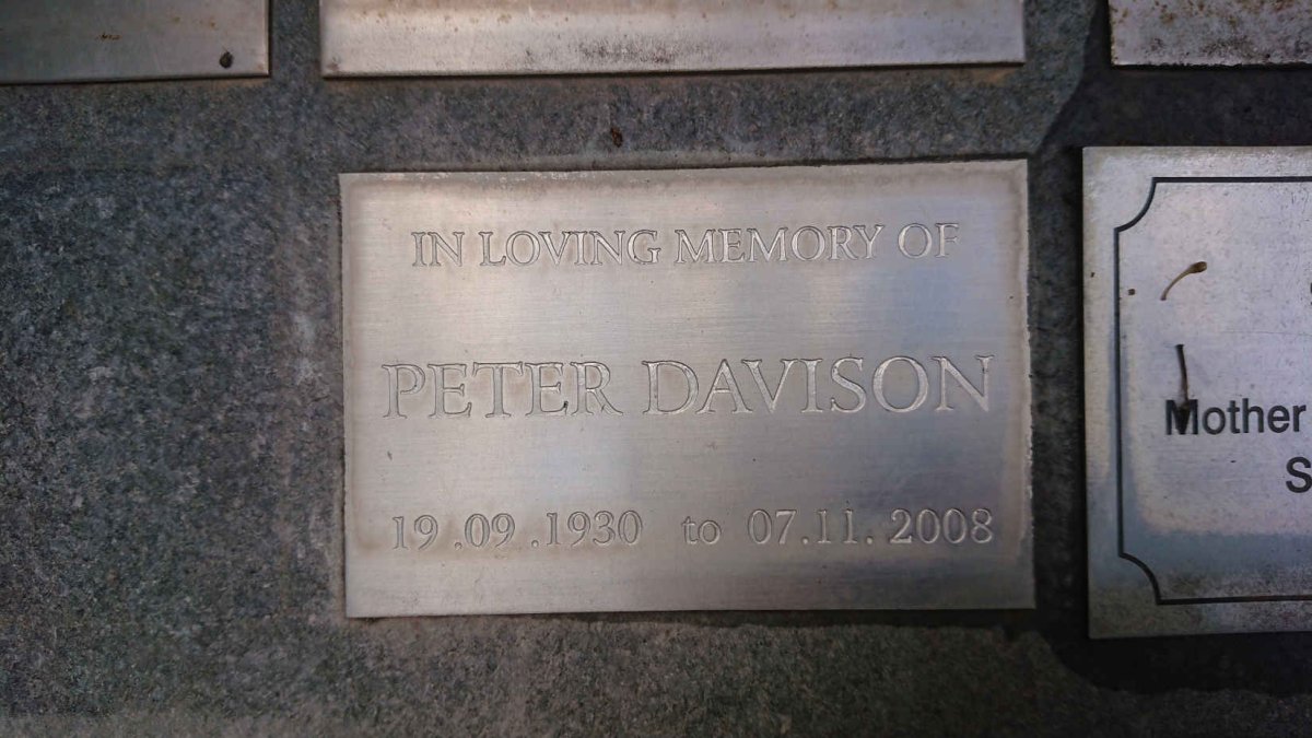 DAVISON Peter 1930-2008
