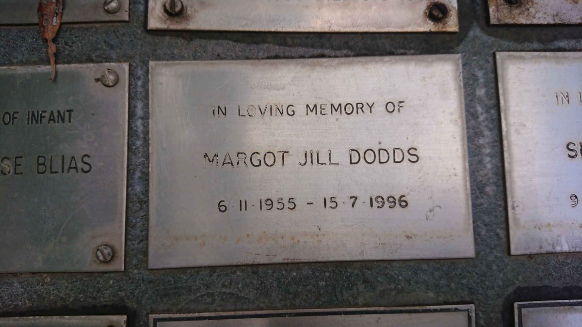 DODDS Margot Jill 1955-1996