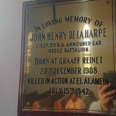 1. Memorial plaques inside the church
