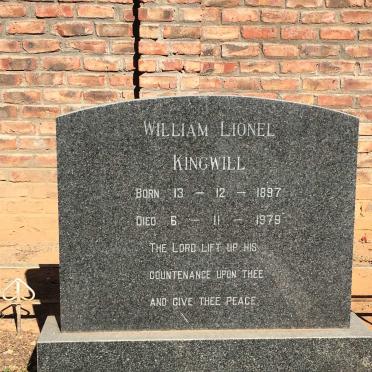 KINGWILL William Lionel 1897-1979