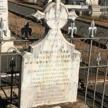 BEUNDERMAN P.H. -1892 &amp; Christiana -1881 :: BEUNDERMAN Andrew -1893 :: BEUNDERMAN Charlie -1896